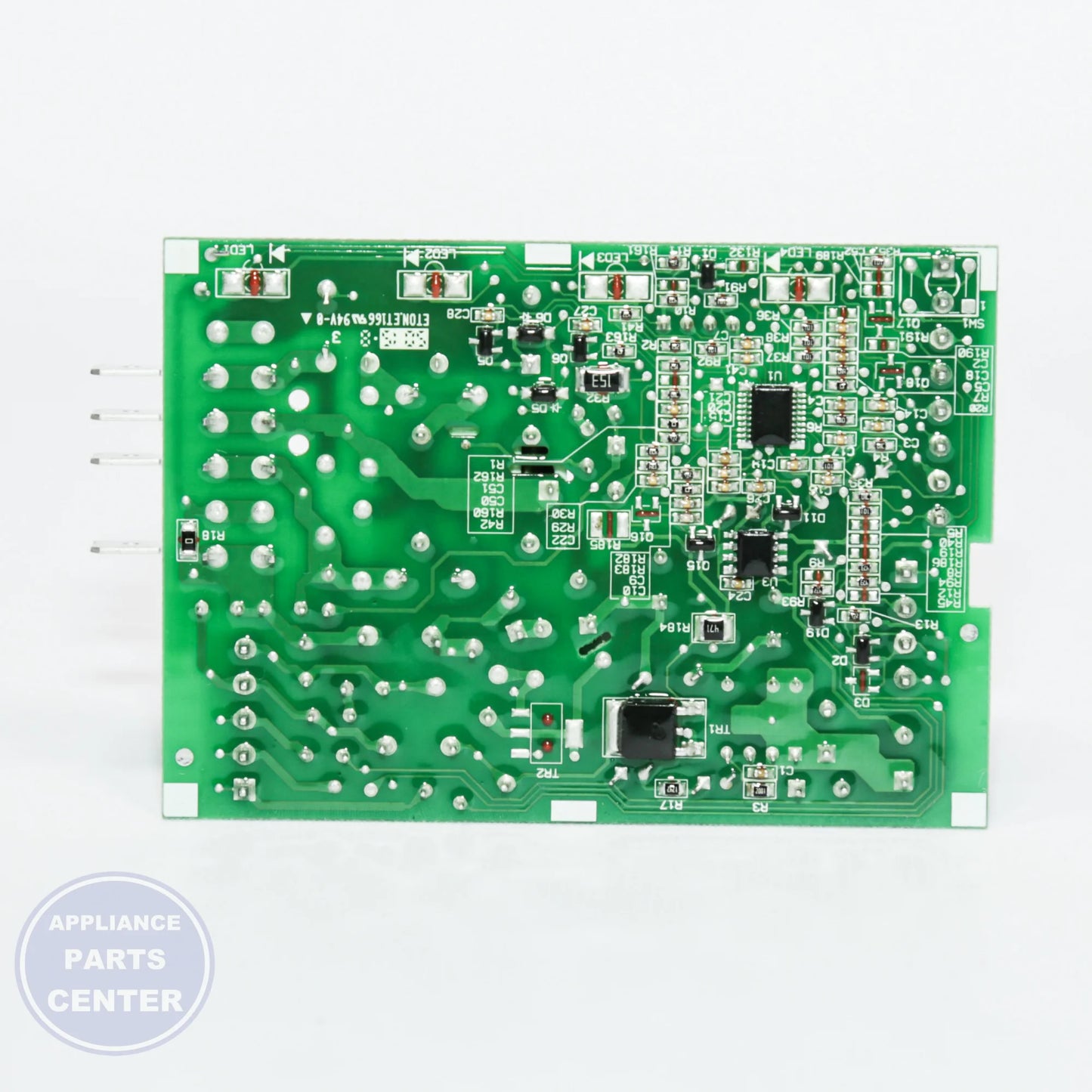 CNTRL-ELEC W10802061 - Side view with precise technical specifications