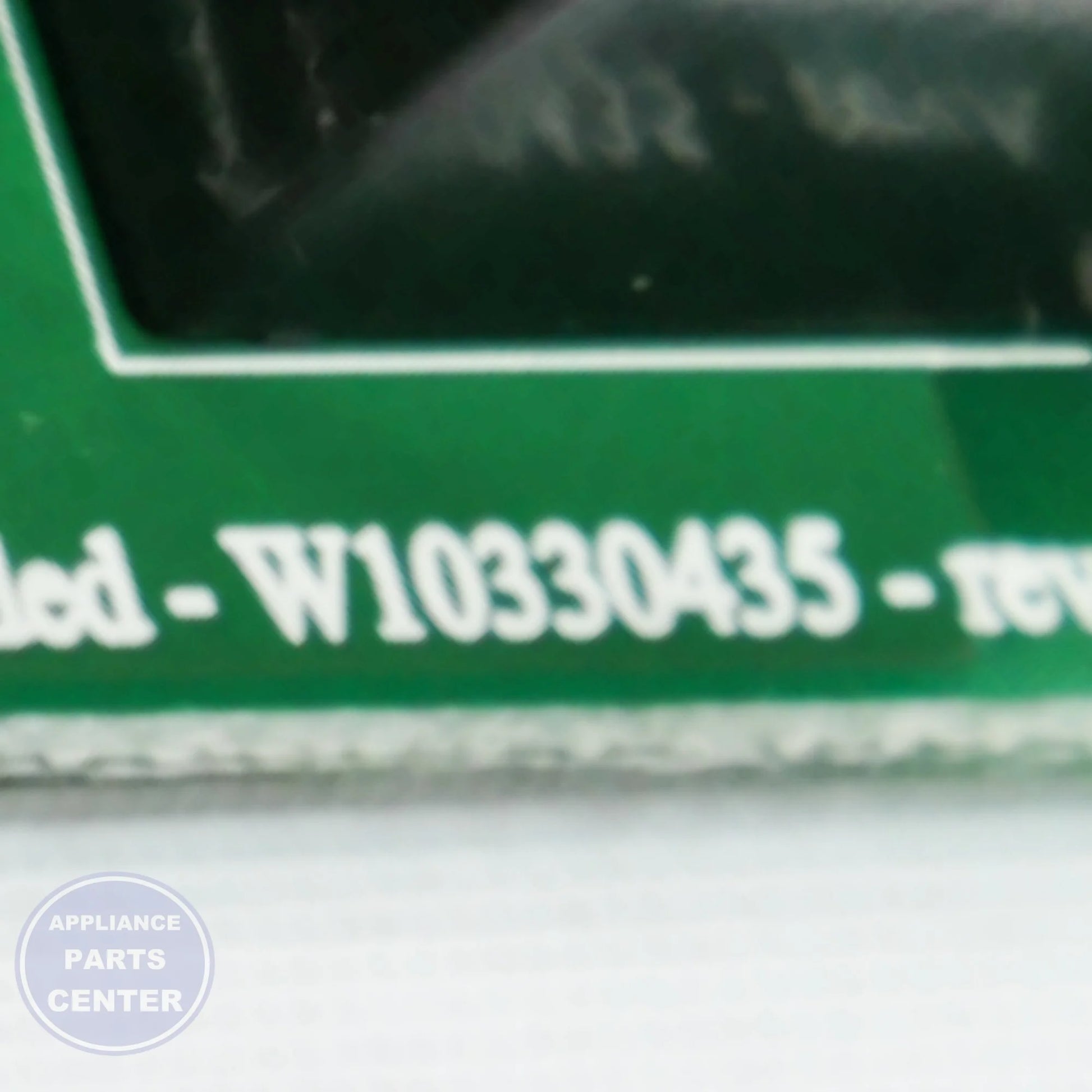 WPL CNTRL-ELEC W10802061 - Installation in WPL refrigerator showing key mounting points