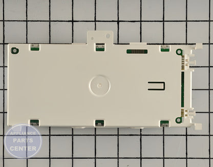 Control Board W10802078 - Detailed view of circuit board and timer details