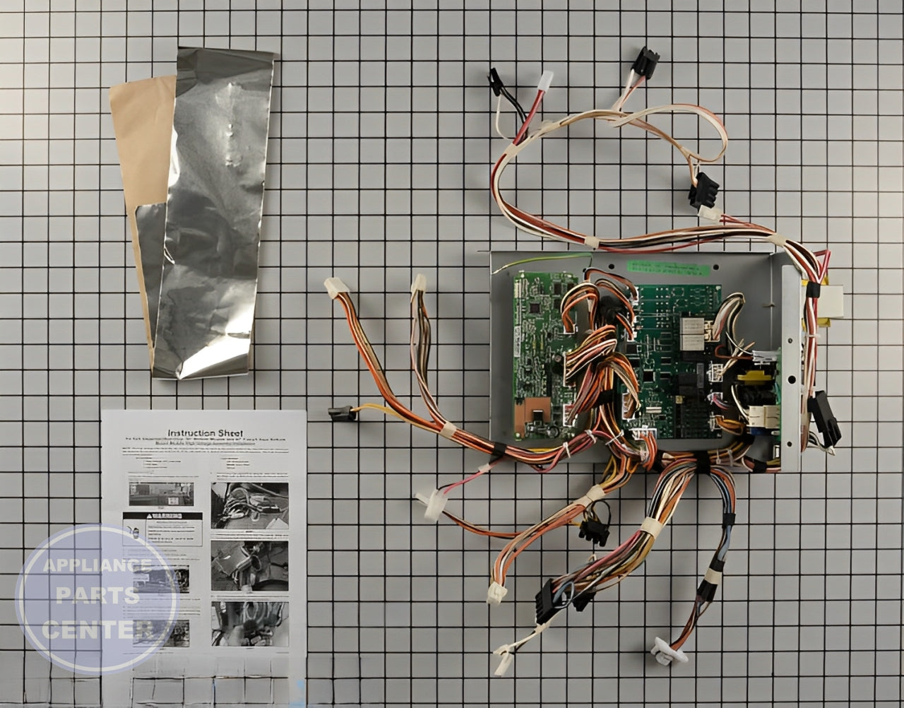 WHIRLPOOL REFRIGERATOR ELECTRONIC CONTROL BOARD W10802701 - Main view showing temperature control for WHIRLPOOL models