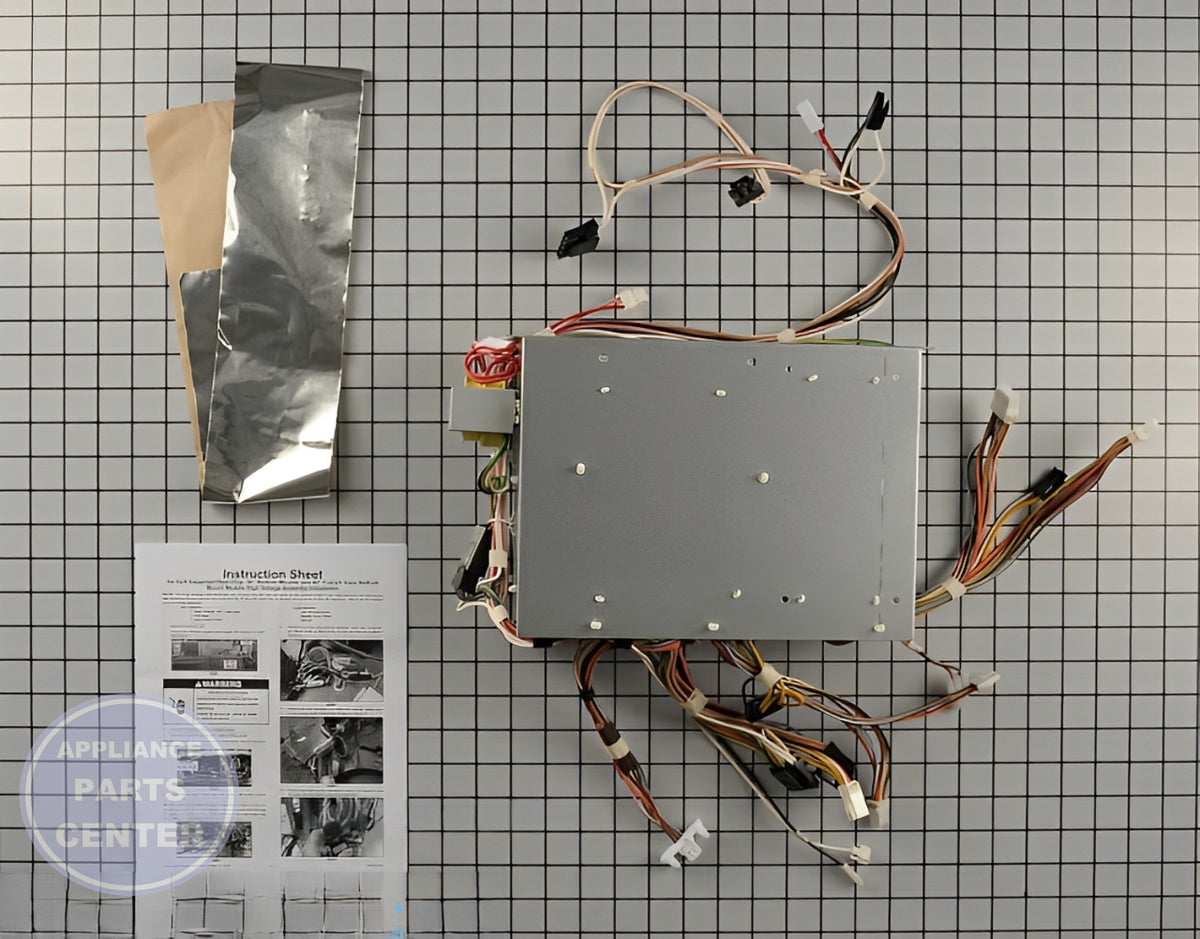 WHIRLPOOL REFRIGERATOR ELECTRONIC CONTROL BOARD W10802701 - Detailed view of circuit board & timer details
