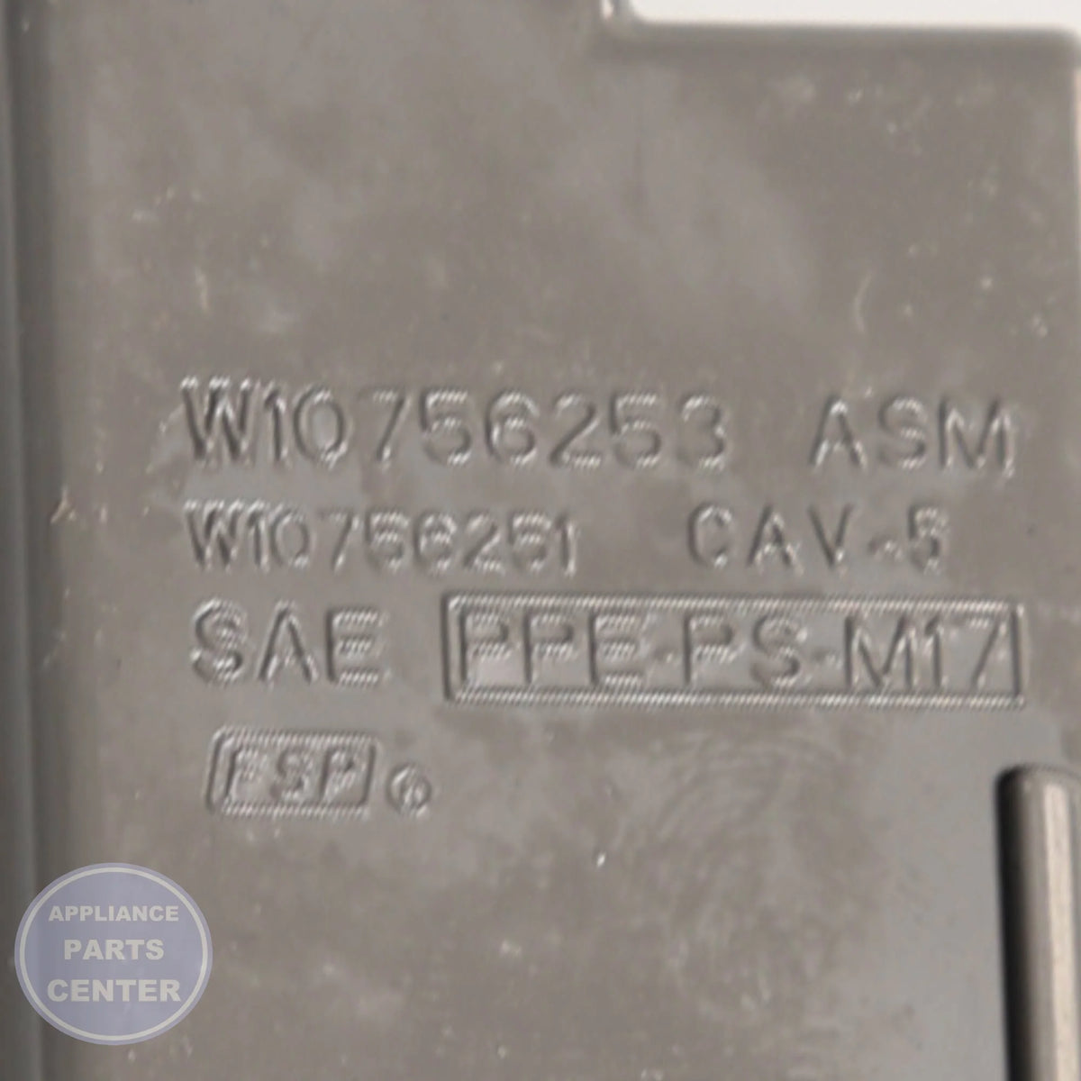 WPL CNTRL-ELEC W10804114 - Installation in specific model showcasing key mounting points