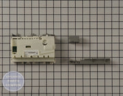 WHIRLPOOL DISHWASHER ELECTRONIC CONTROL BOARD W10804118 - Main view showing Circuit Board & Timer for W10671757, W10629133, W10756241 models