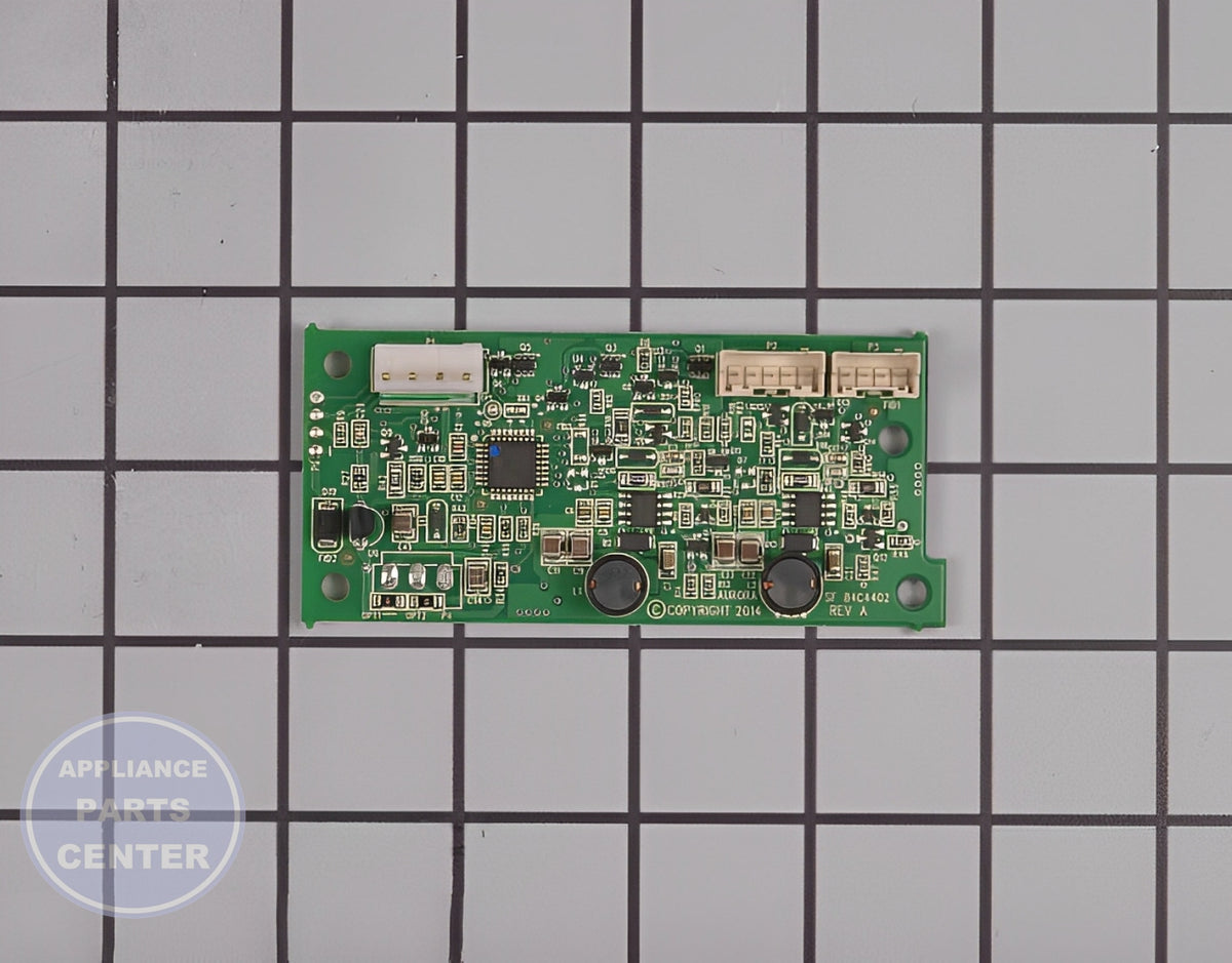 Whirlpool Refrigerator Electronic Control Board W10804160 - Main view showing circuit board for WPL refrigerator models