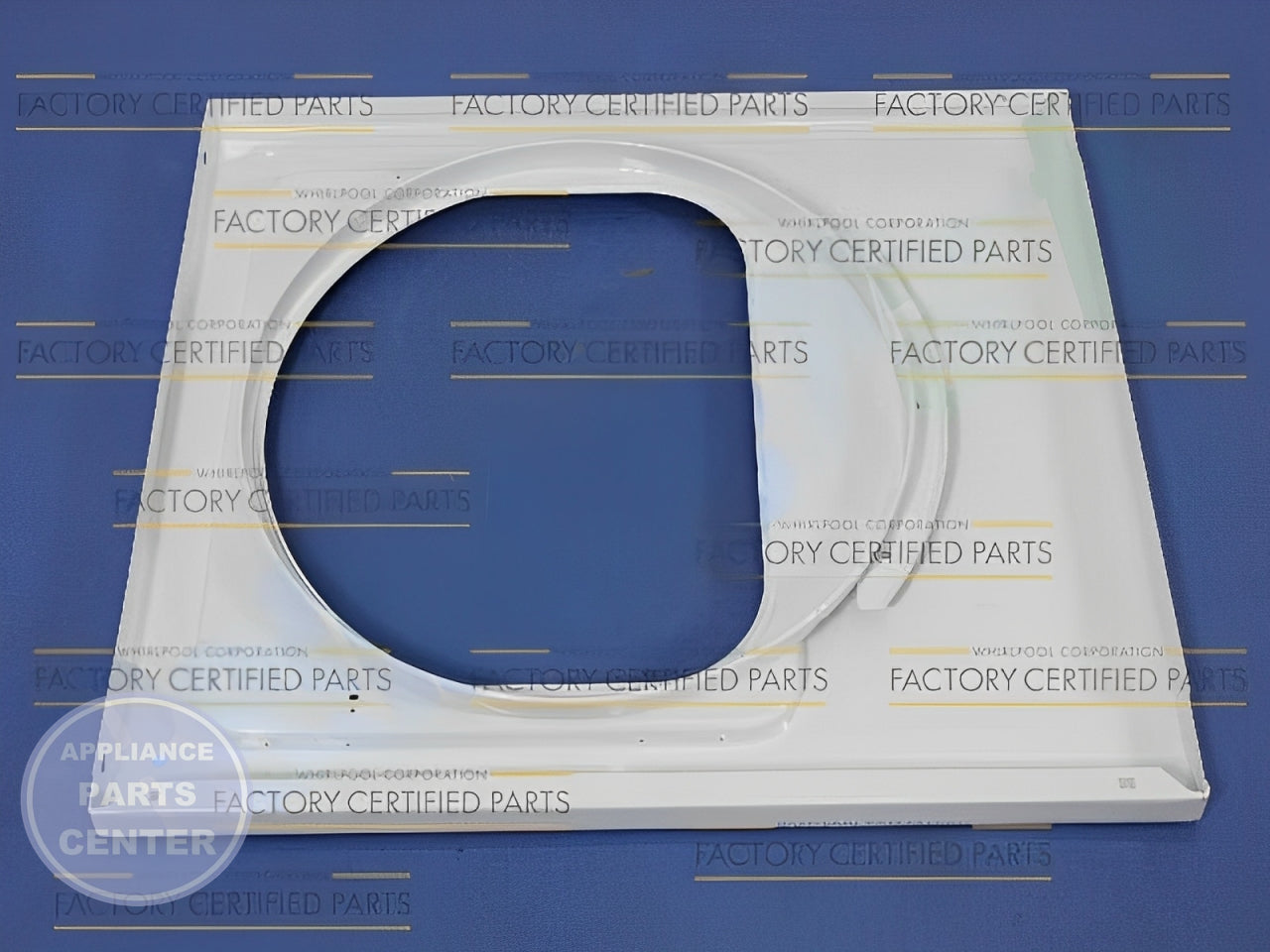WHIRLPOOL PANEL W10806345 - Main view showing secure fit for specific models