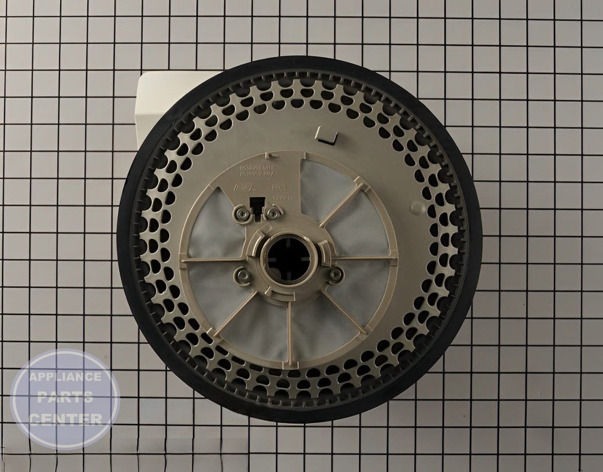 WHIRLPOOL DISHWASHER DRAIN PUMP AND MOTOR W10806701 - Main view showing efficient drainage for various Whirlpool dishwasher models