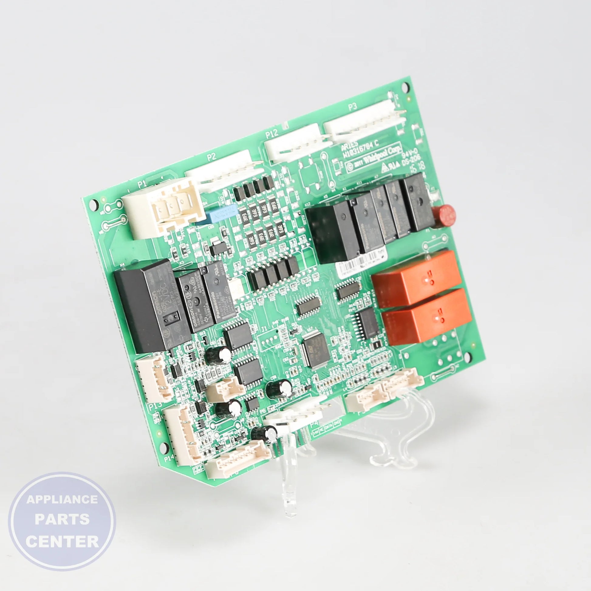 WPL CNTRL-ELEC W10807388 - Installation in specific model showing key mounting points
