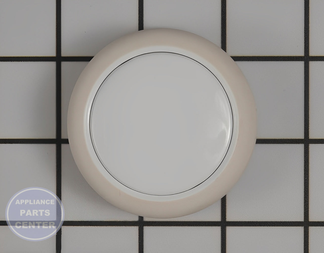 WHIRLPOOL WHITE CONTROL KNOB W10807860 - Main view showing knob for various models