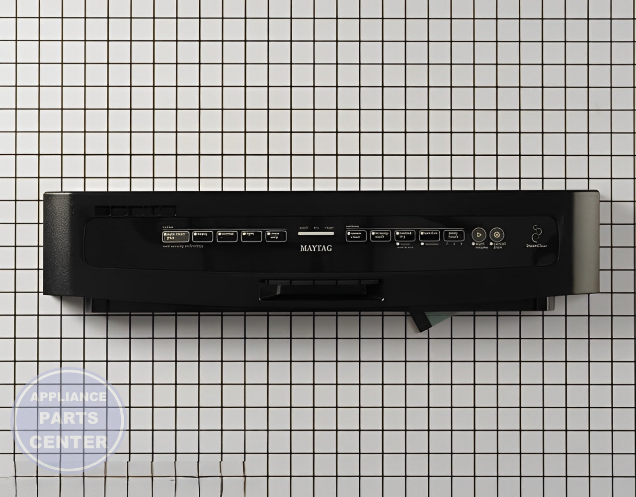 Maytag Touchpad and Control Panel W10811148 - Main view showing sleek design for Maytag models