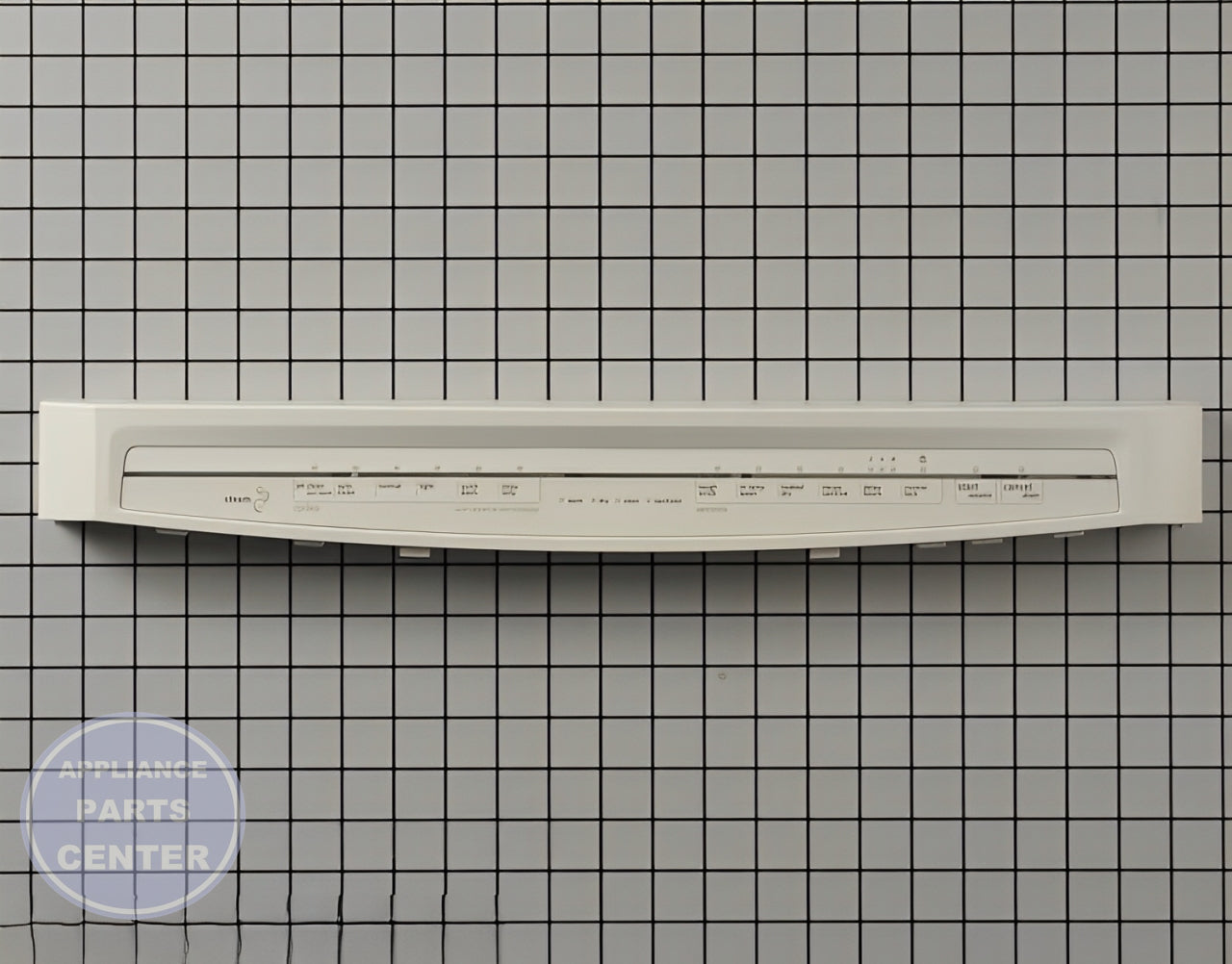 WHIRLPOOL WHITE CONTROL PANEL WITH TOUCH - Main view showing touch functionality for WPL Dishwashers