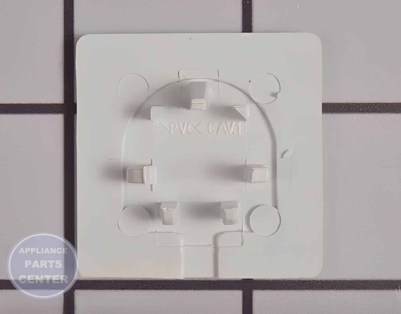 Plug W10811916 - Detailed view of secure fit mechanism