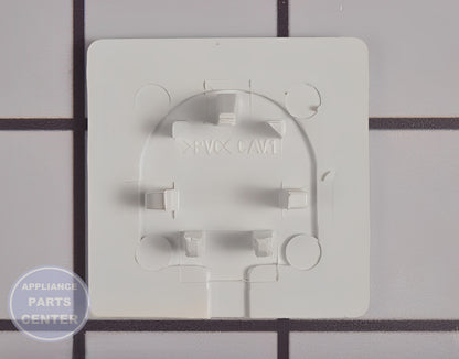 Plug W10811916 - Detailed view of secure fit mechanism