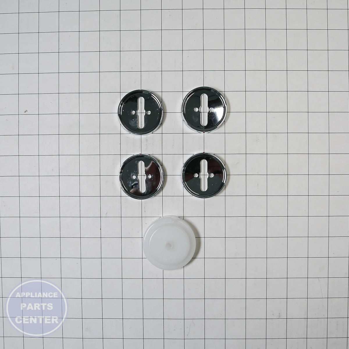 BEZEL-KNOB W10813558 - Detailed view of durable construction for lasting performance