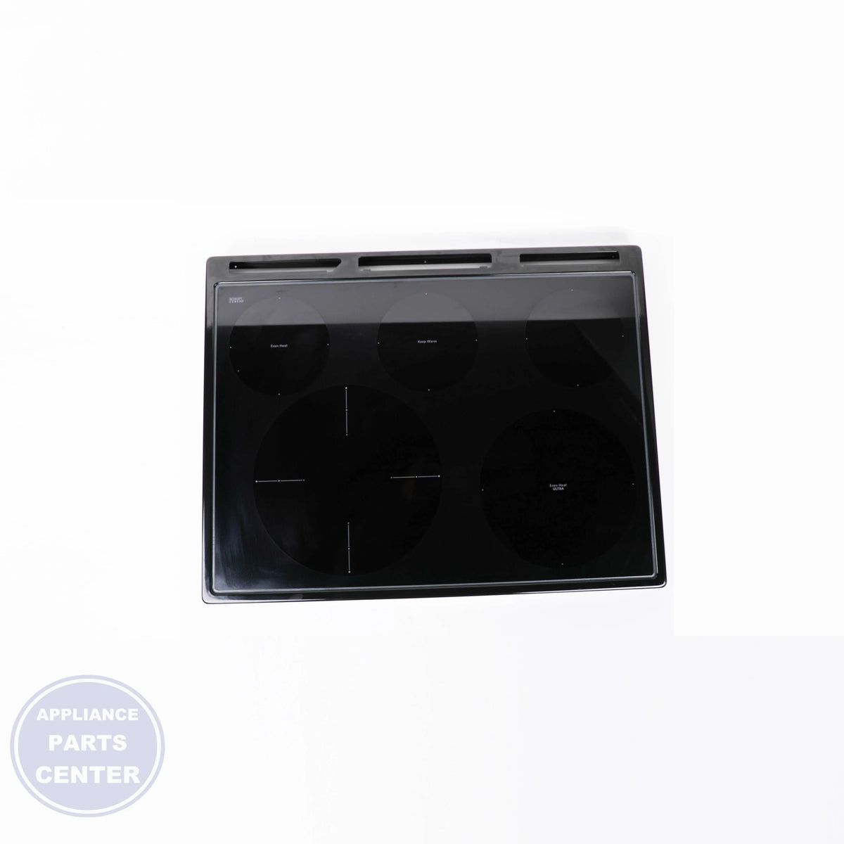 WPL COOKTOP W10814036 - Main view showing efficient cooking for WPL W10536295