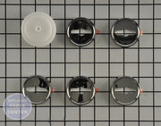 WHIRLPOOL KNOB BEZEL W10814133 - Main view showing sturdy build for popular Whirlpool models