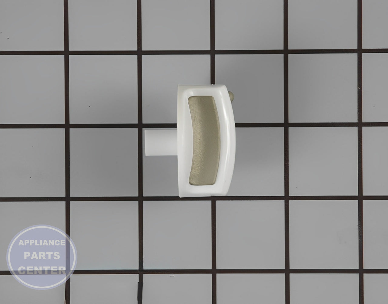 Knob W10816321 - Side view with precise measurements