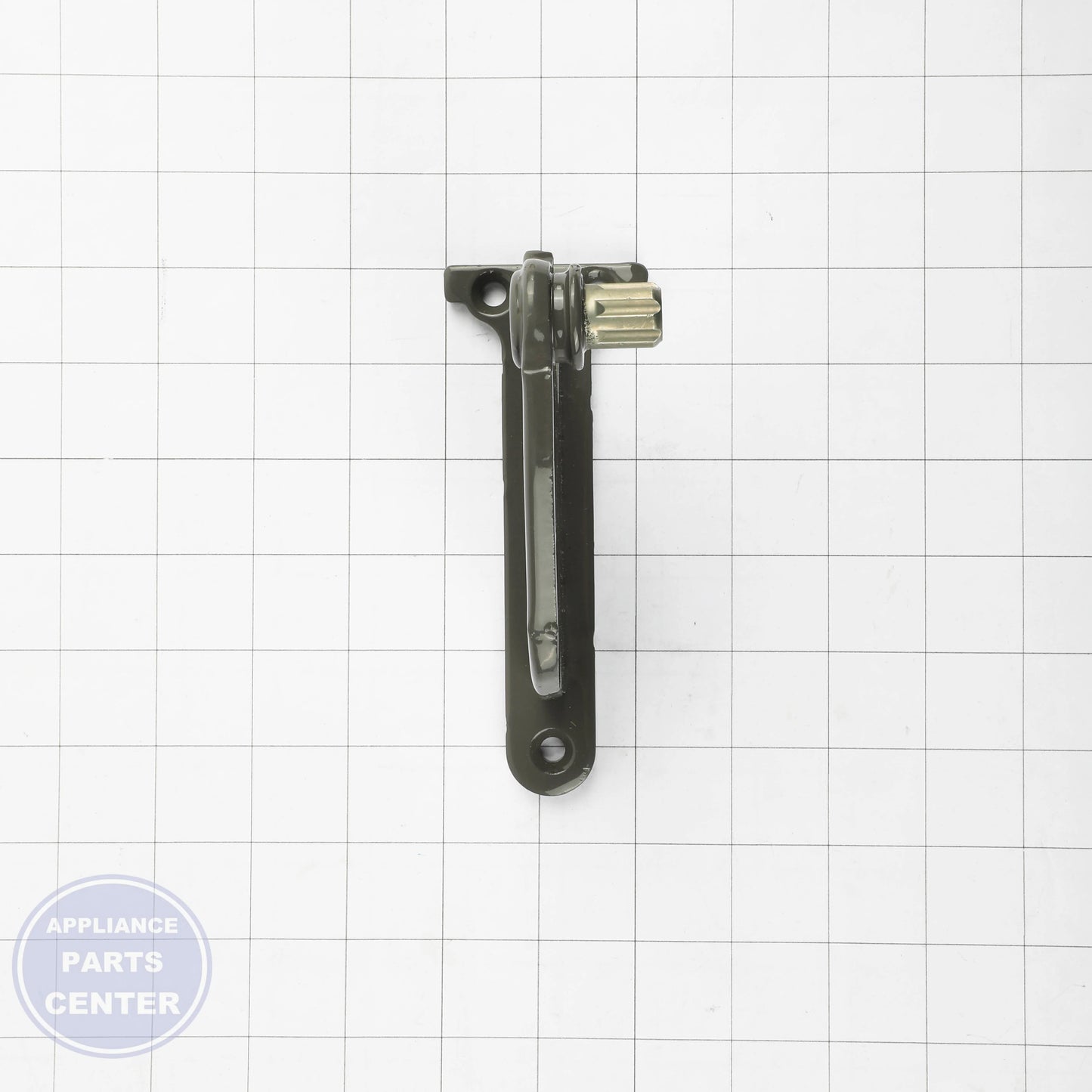 HINGE-DOOR W10816322 - Side view with heavy-duty specs
