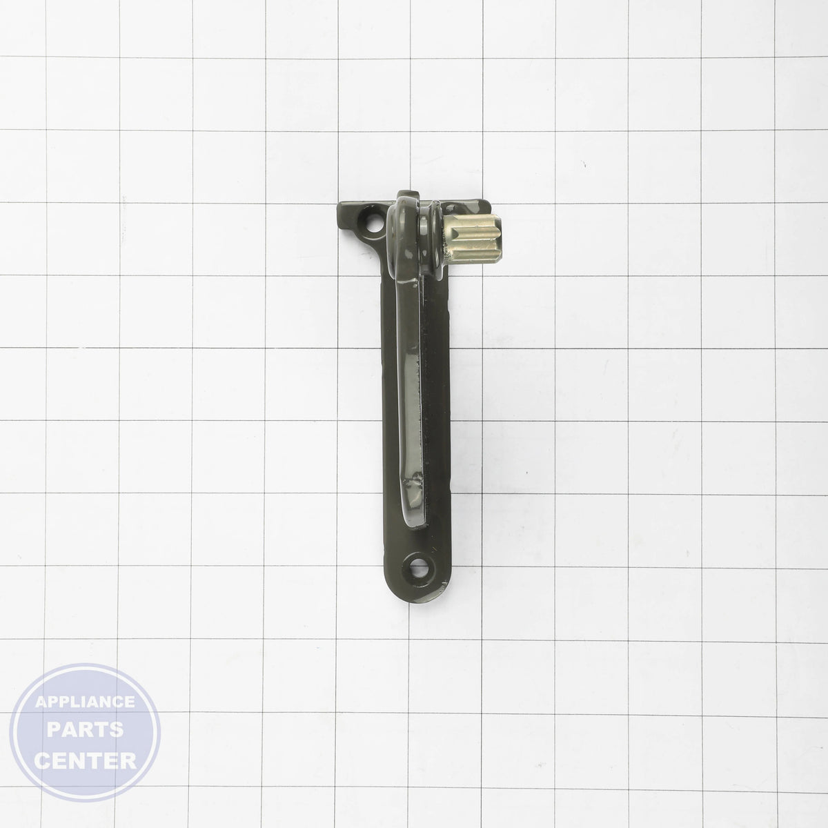 HINGE-DOOR W10816322 - Side view with heavy-duty specs