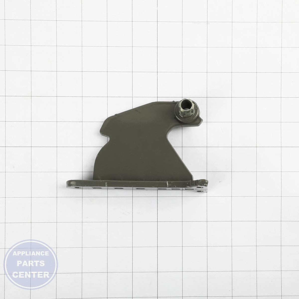 WPL HINGE-DOOR W10816322 - Installation in specific model demonstrating mounting points
