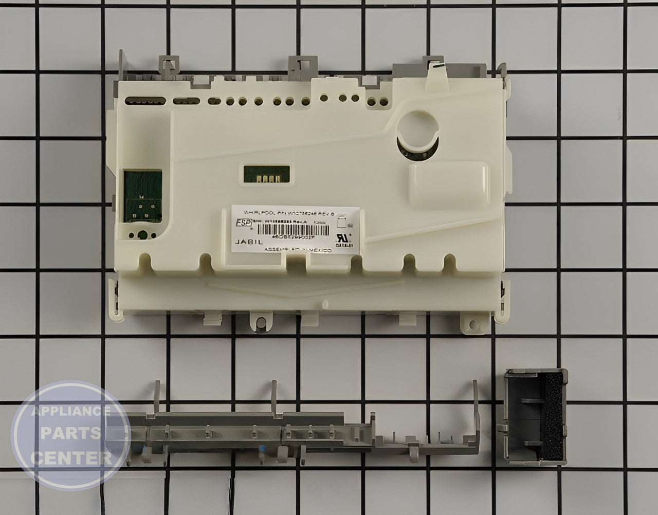 Whirlpool Dishwasher Control W10817282 - Main view showing precise timing for Whirlpool models