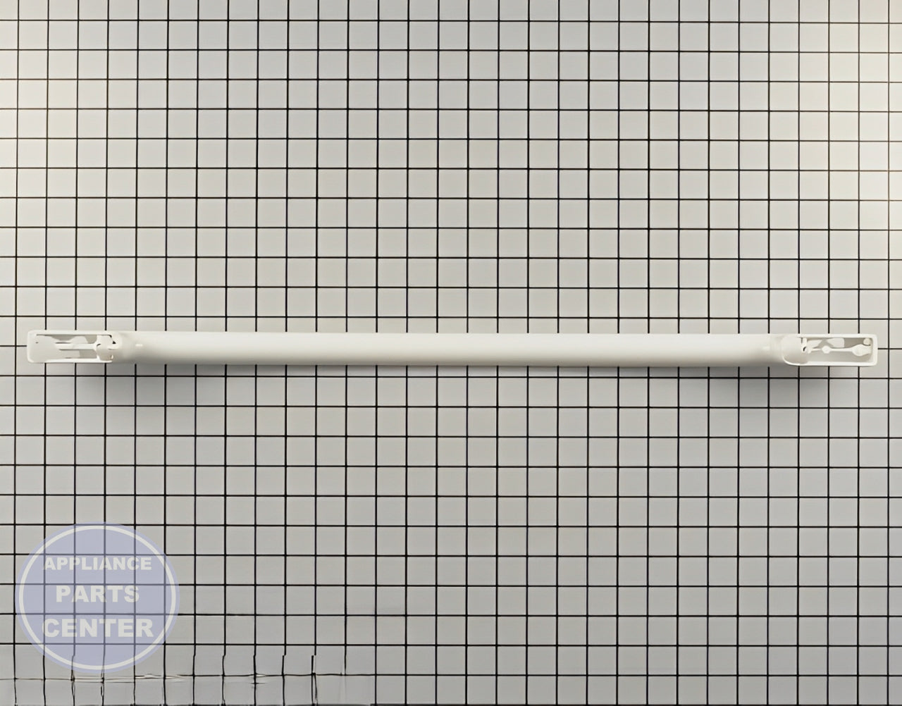 Amana Door Handle W10817434 - Main view showing ergonomic grip for Amana Maytag Whirlpool models