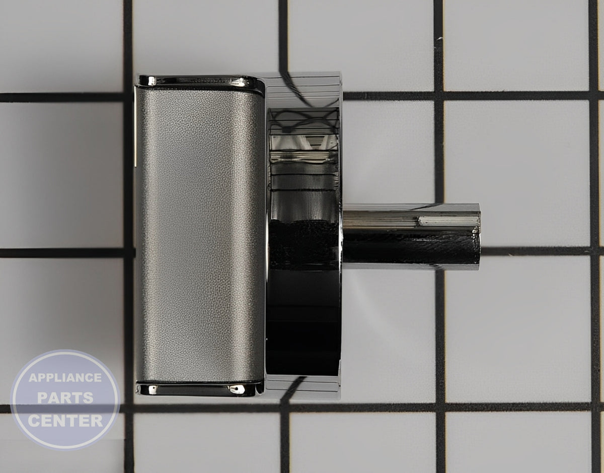 WHIRLPOOL RANGE STAINLESS STEEL KNOB W10818230 - Detailed view of precise control features