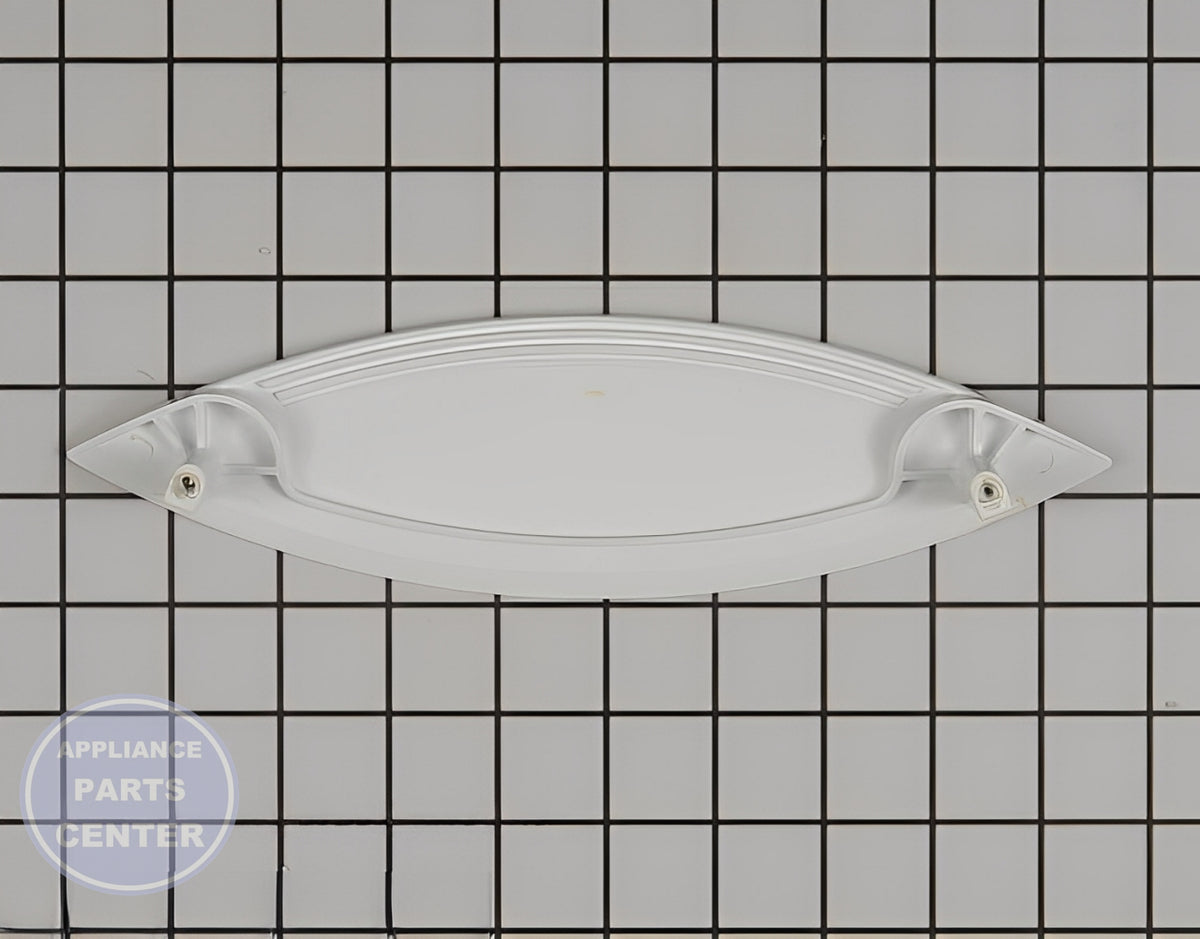 WHIRLPOOL DRYER DOOR HANDLE ASSEMBLY W10819774 - Detailed view of durable construction