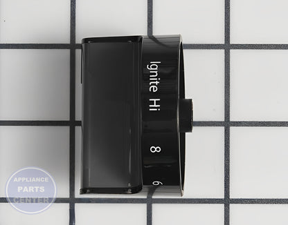 Knob W10819917 - Detailed view of the durable knob material