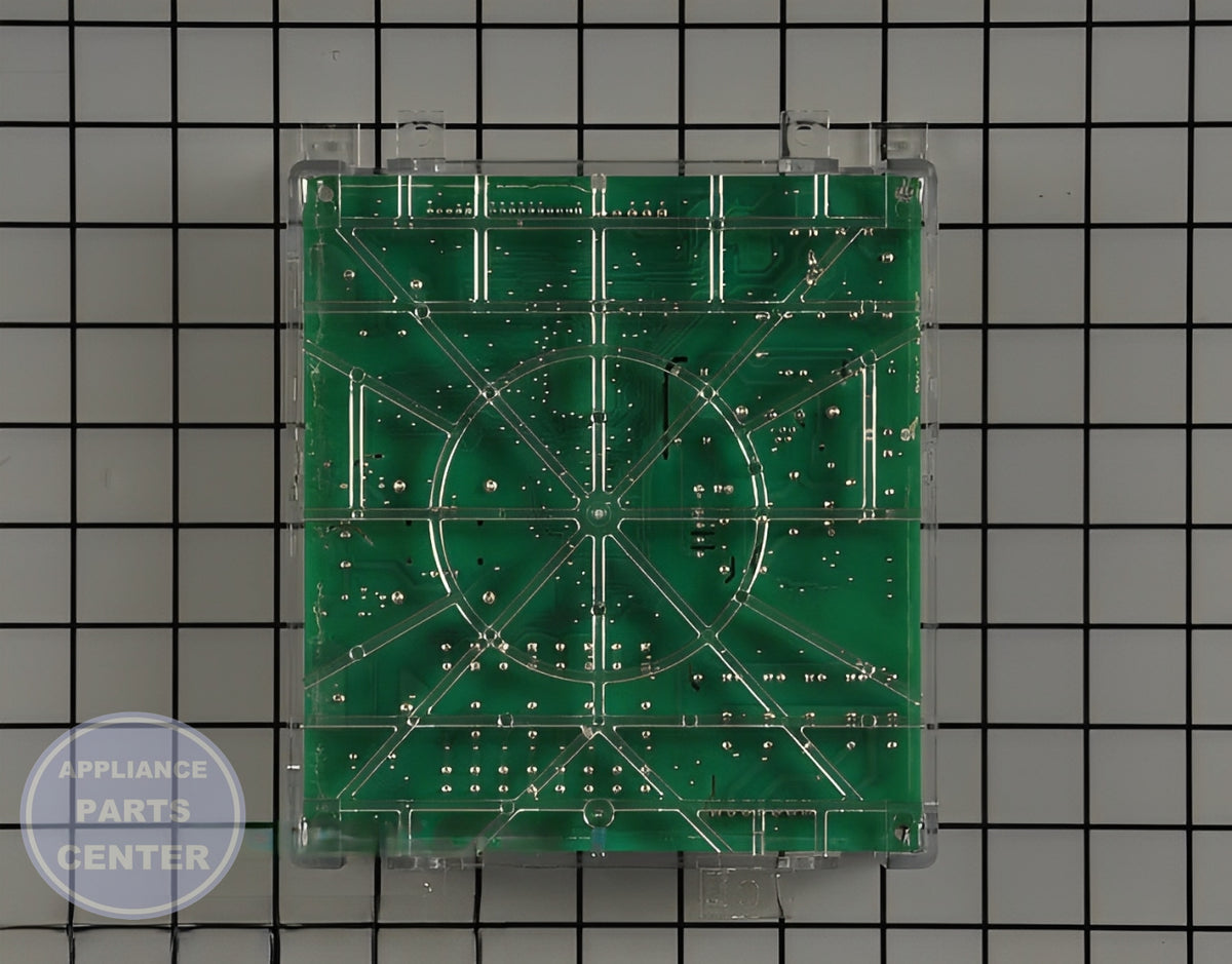 Control Board W10821712 - Detailed view of timer circuit details