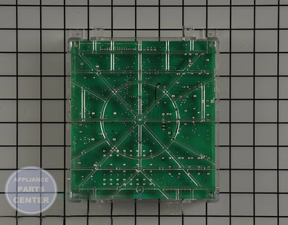Control Board W10821712 - Detailed view of timer circuit details