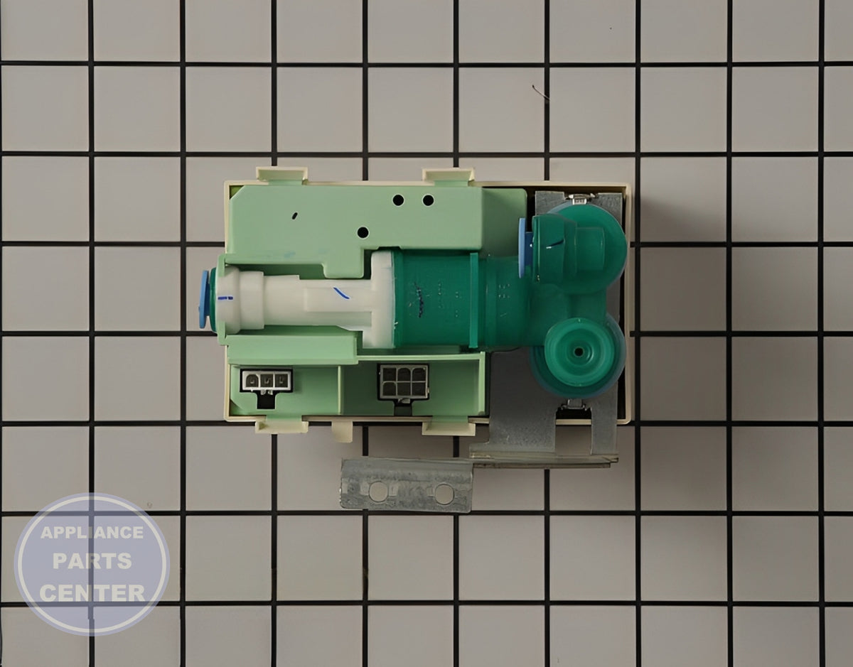 WHIRLPOOL REFRIGERATOR CONDENSER FAN MOTOR W10822259 - Installation in WPL Ice Machine showing key mounting points