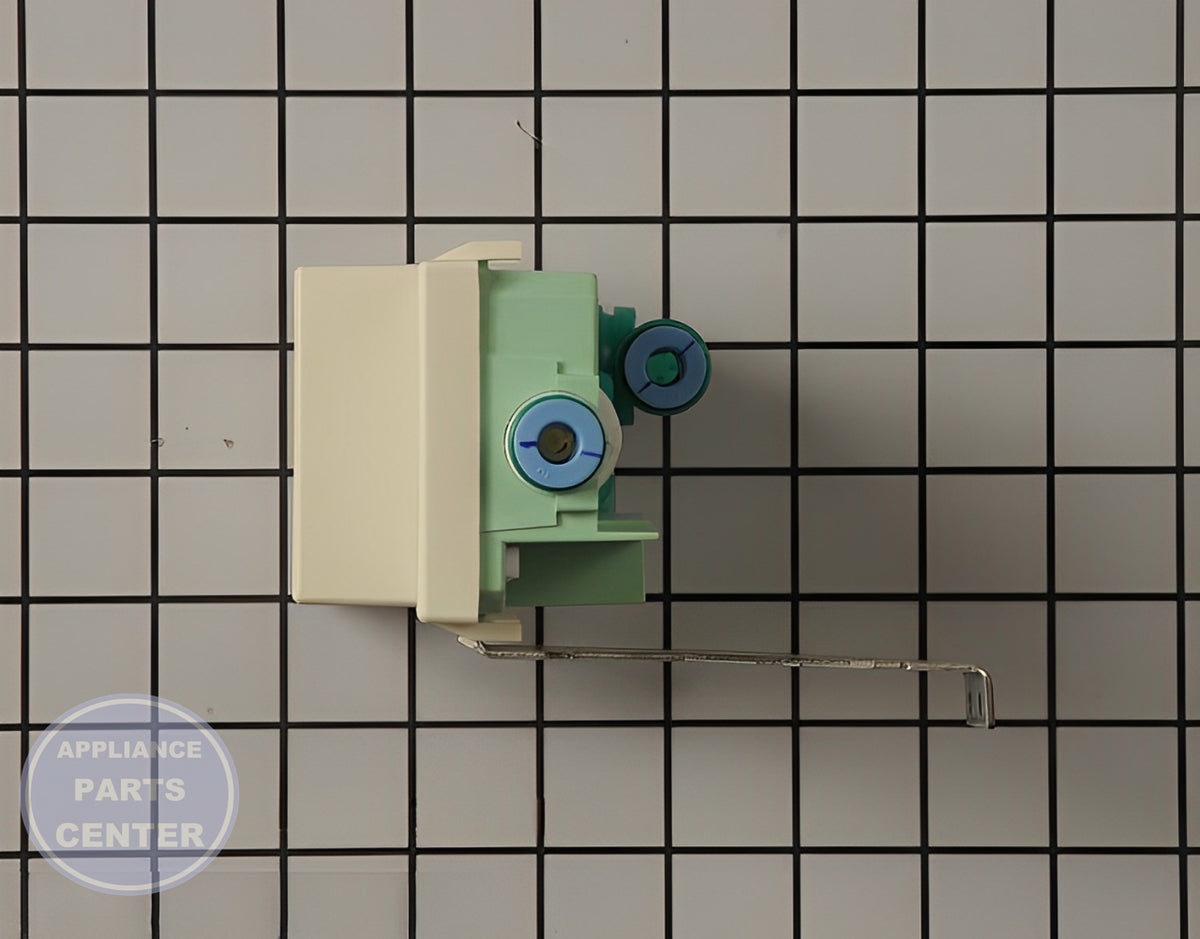 WHIRLPOOL REFRIGERATOR CONDENSER FAN MOTOR W10822259 - Installation in WPL Ice Machine showing key mounting points