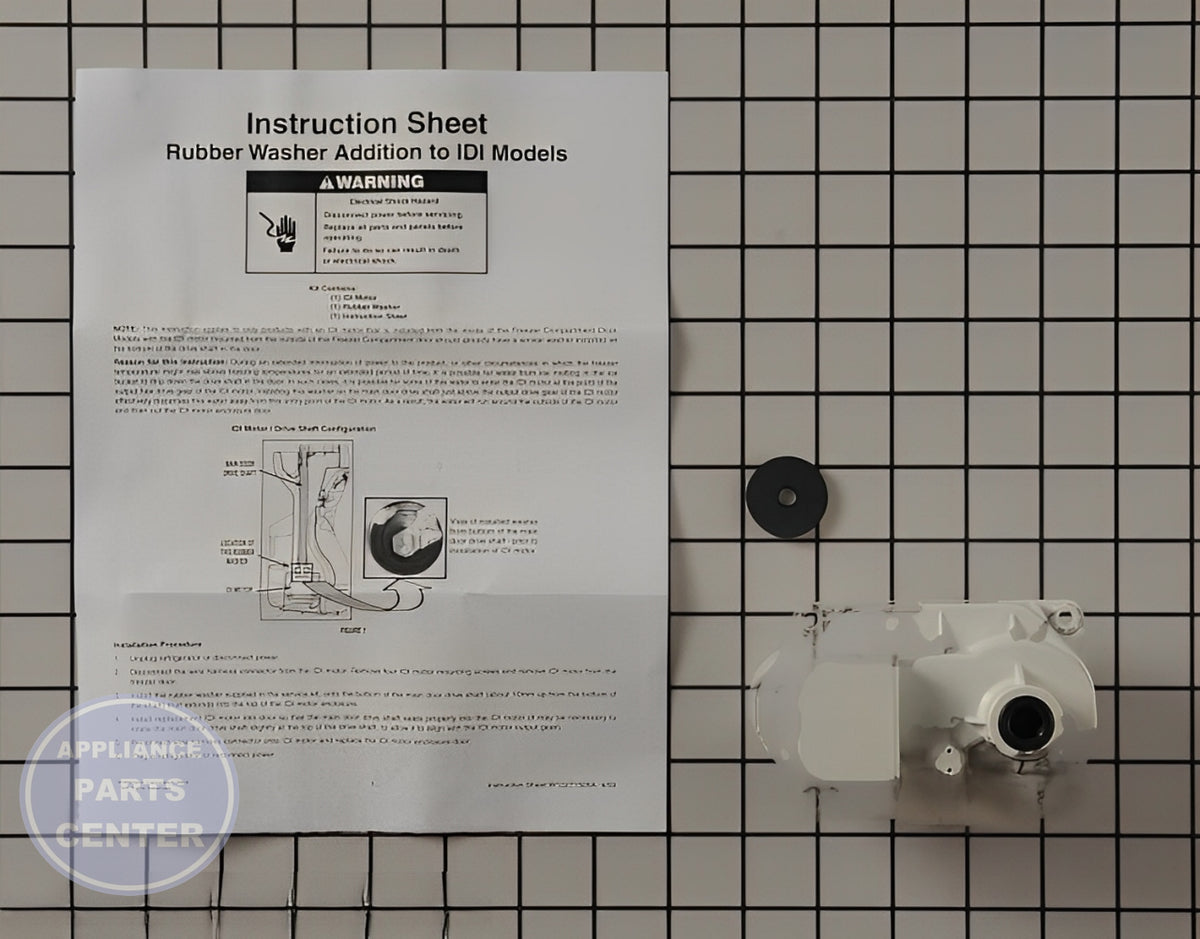 Whirlpool Dishwasher Dispenser Motor W10822606 - Detailed view of the high-performance motor