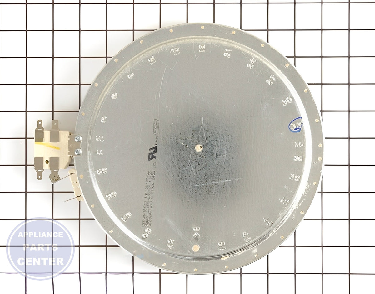 Radiant Surface Element W10823697 - Detailed view of efficient heat distribution
