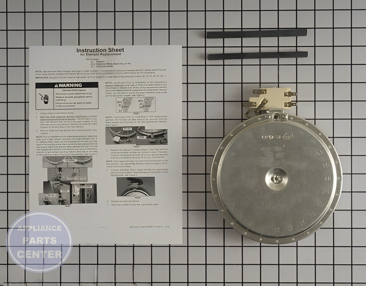 WHIRLPOOL RIGHT-FRONT SURFACE ELEMENT W10823699 - Main view showing efficient heating for WPL models