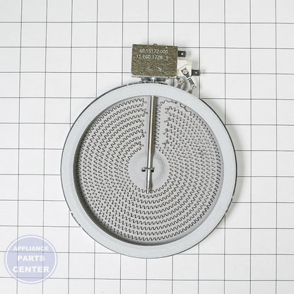 WPL ELMNT-SURF W10823702 - Installation in specific model showcasing key mounting points