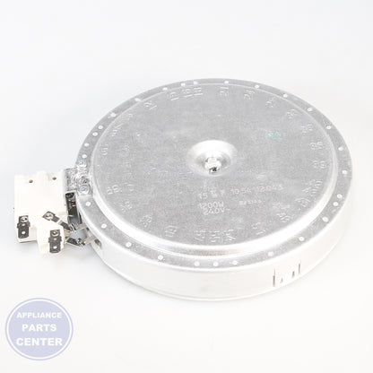 WPL ELMNT-SURF W10823702 - Installation in specific model showcasing key mounting points