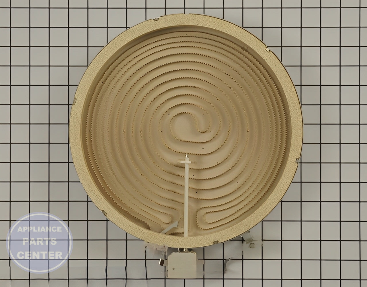 Amana Radiant Surface Element W10823710 - Main view showing efficient power for Amana, GE, Maytag, Whirlpool, and Jenn Air Range/Stove/Oven models