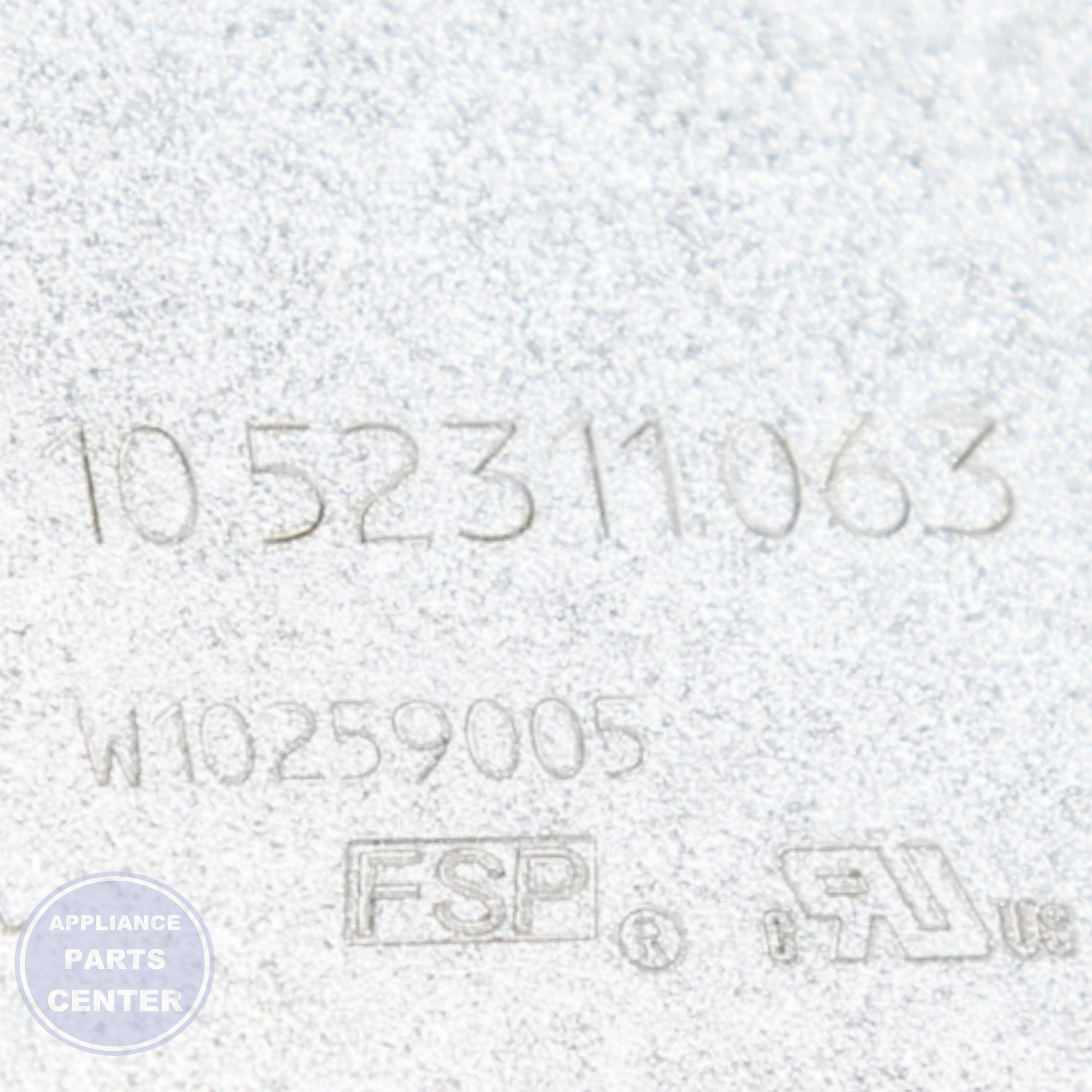 WPL ELMNT-SURF W10823719 - Installation in specified model showing key mounting points