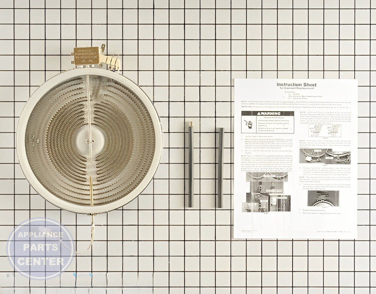 WHIRLPOOL SURFACE ELEMENT W10823724 - Main view showing efficient heating for various models