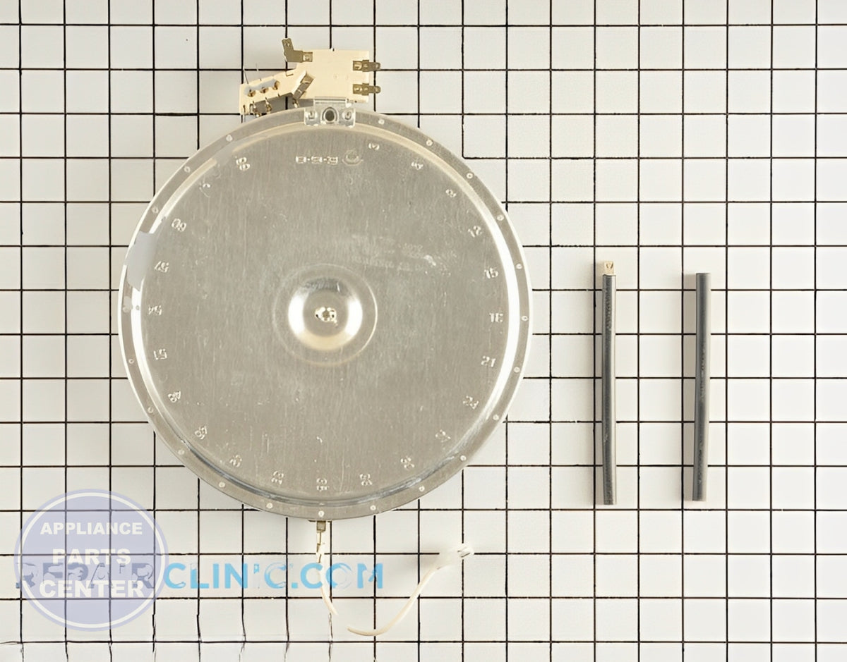 WHIRLPOOL SURFACE ELEMENT W10823724 - Detailed view of heating specifications