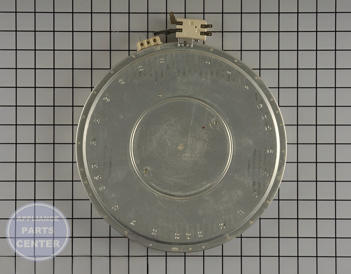 WHIRLPOOL SURFACE ELEMENT RIGHT FRONT W10823727 - Detailed view of high-quality technical details