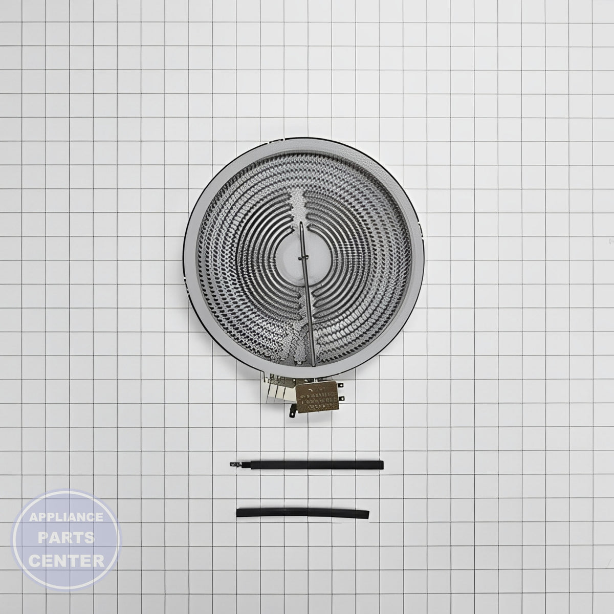 Whirlpool ELMNT-SURF W10823729 - Main view showing efficient heating for Whirlpool models