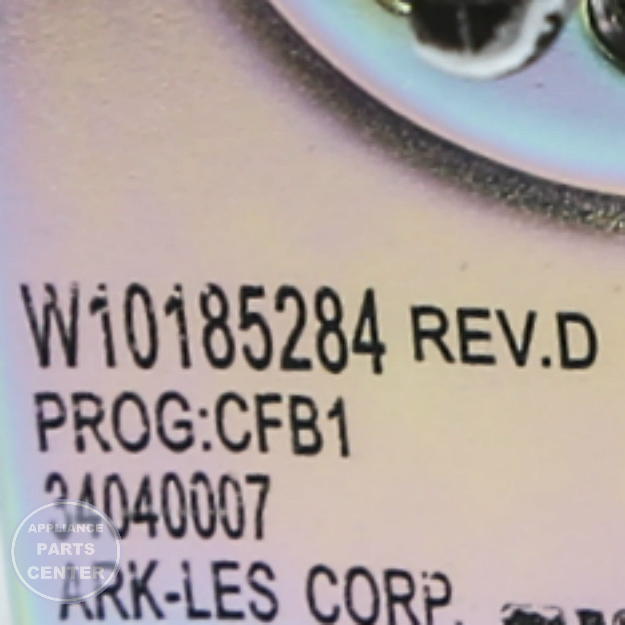 WPL SWITCH-INF W10823734 - Installation in various models showing key mounting points