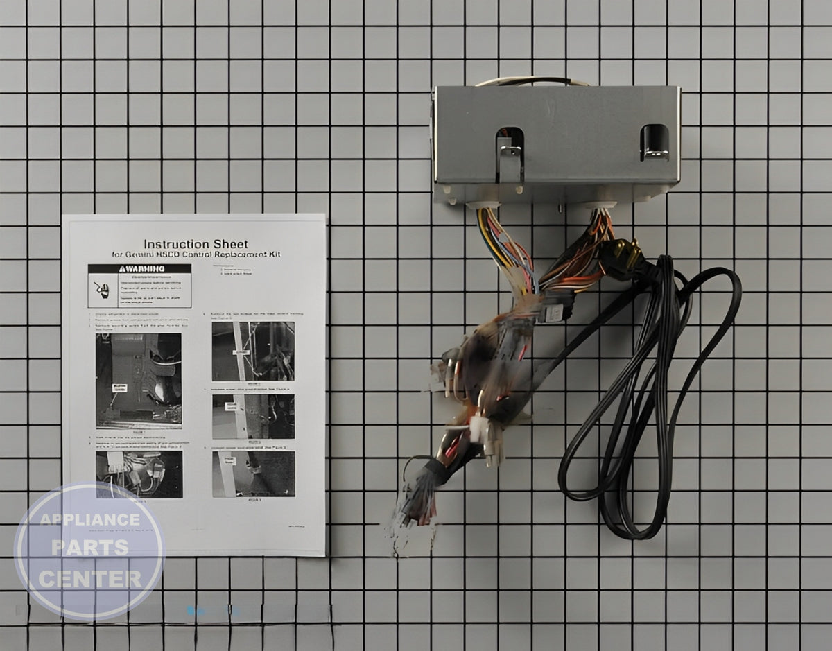 WHIRLPOOL REFRIGERATOR ELECTRONIC CONTROL BOARD W10823804 - Detailed view of the crucial technical details