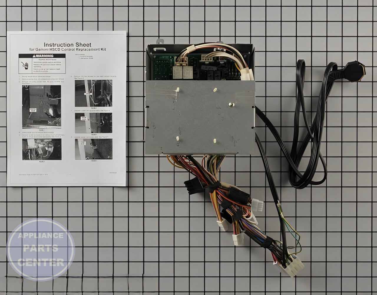 WHIRLPOOL REFRIGERATOR ELECTRONIC CONTROL BOARD W10823804 - Main view showing circuit board for various models