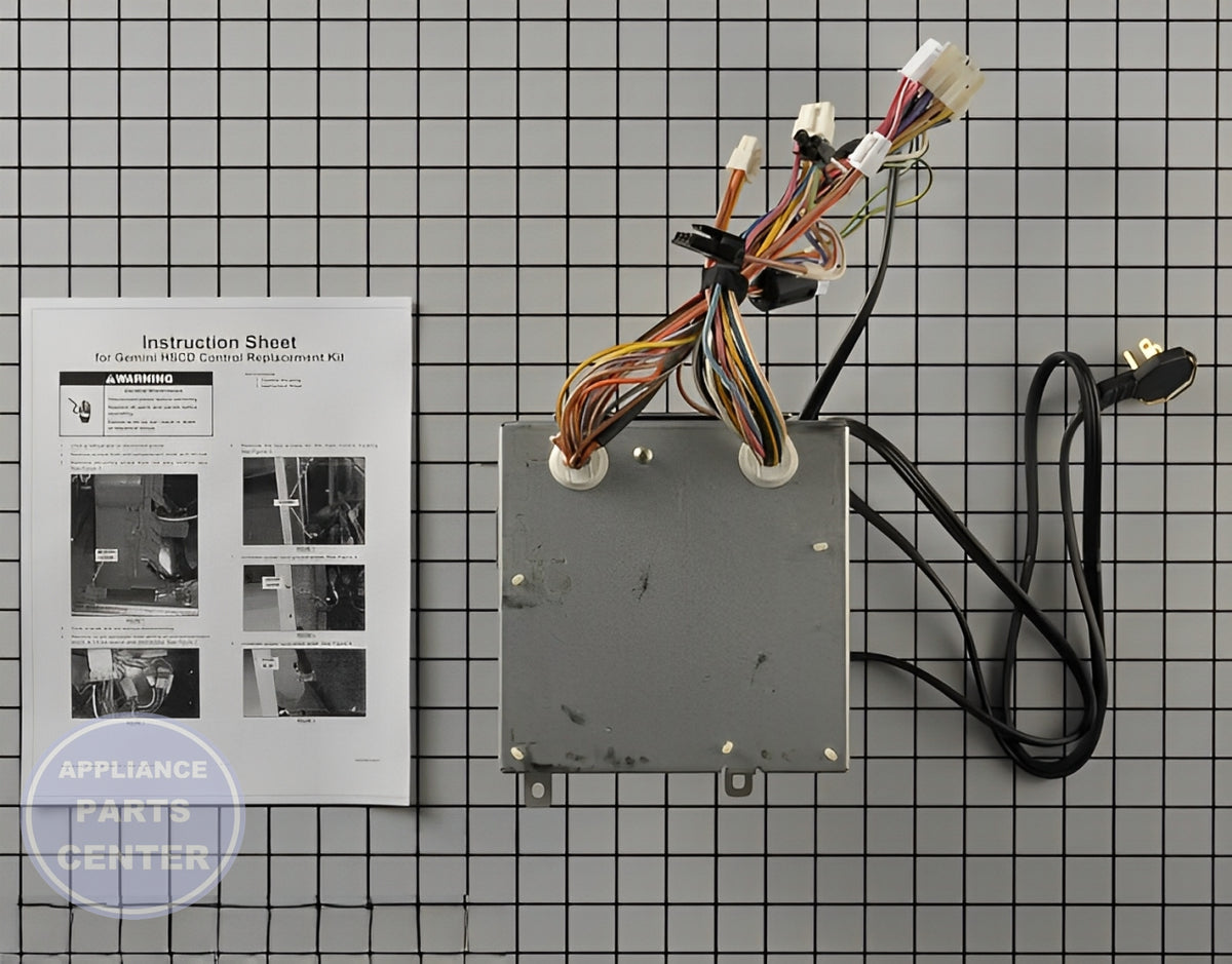 WHIRLPOOL REFRIGERATOR ELECTRONIC CONTROL BOARD W10823804 - Installation in specific model showing key mounting points