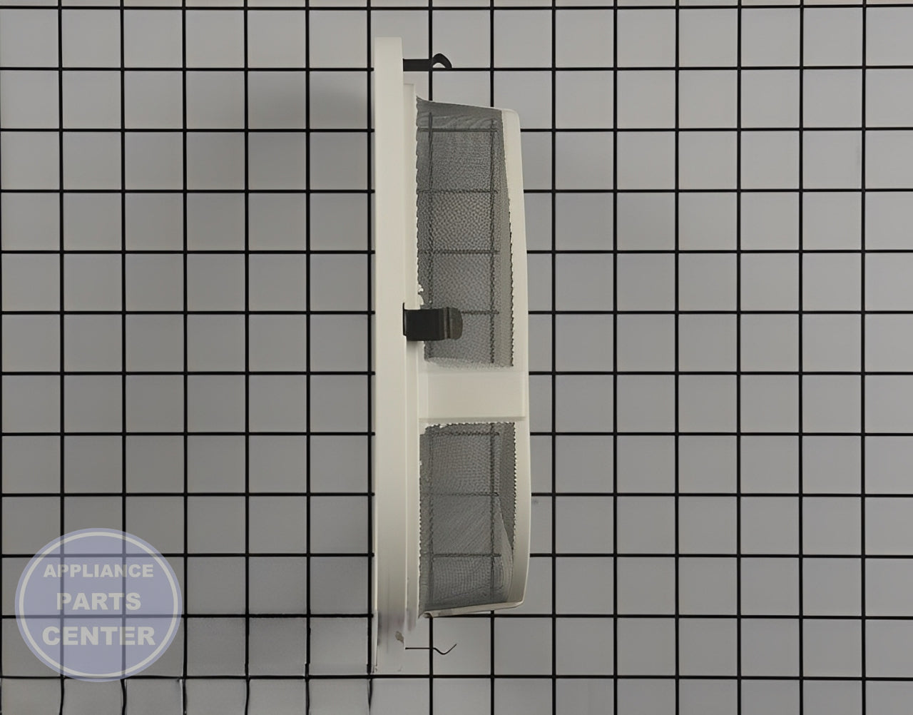 WHIRLPOOL DRYER FILTER LINT SCREEN WITH COVER W10828351 - Main view showing efficient lint trapping for various models