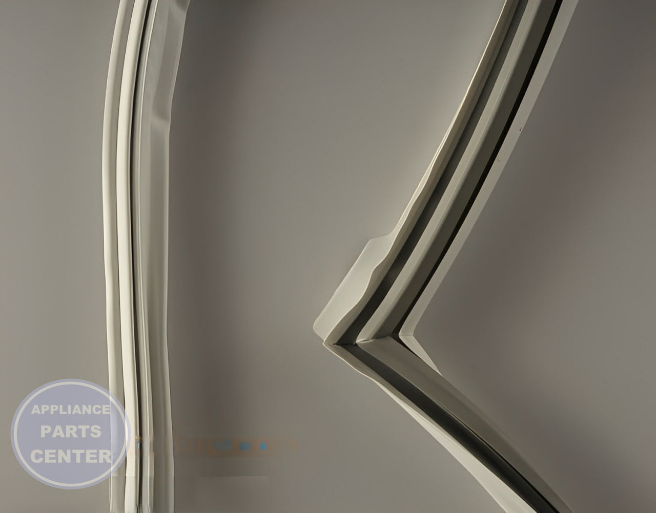 WHIRLPOOL REFRIGERATOR DOOR GASKET W10830189 - Main view showing tight seal for various models
