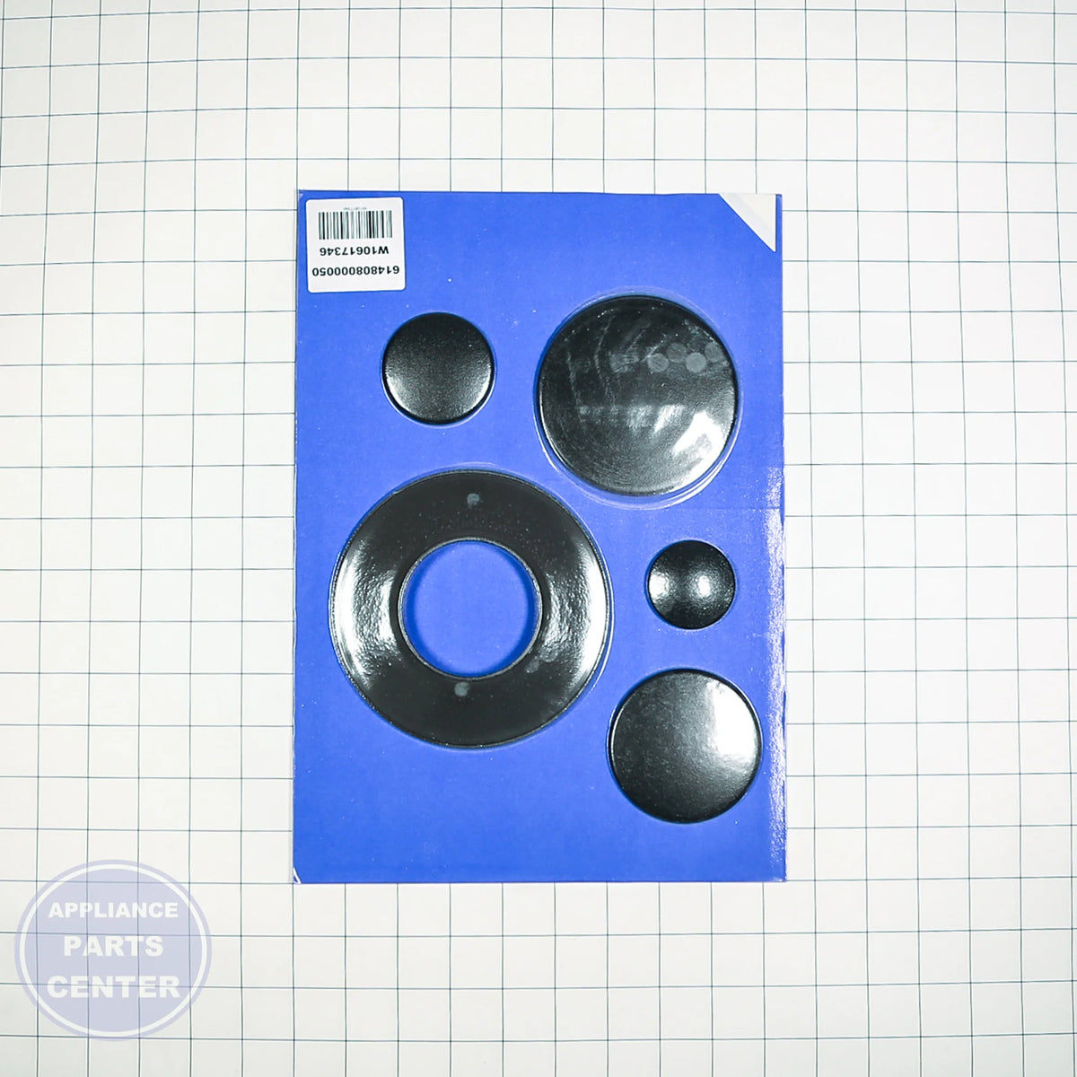 CAP-BURNER W10831828 - Detailed view of precise heat distribution design